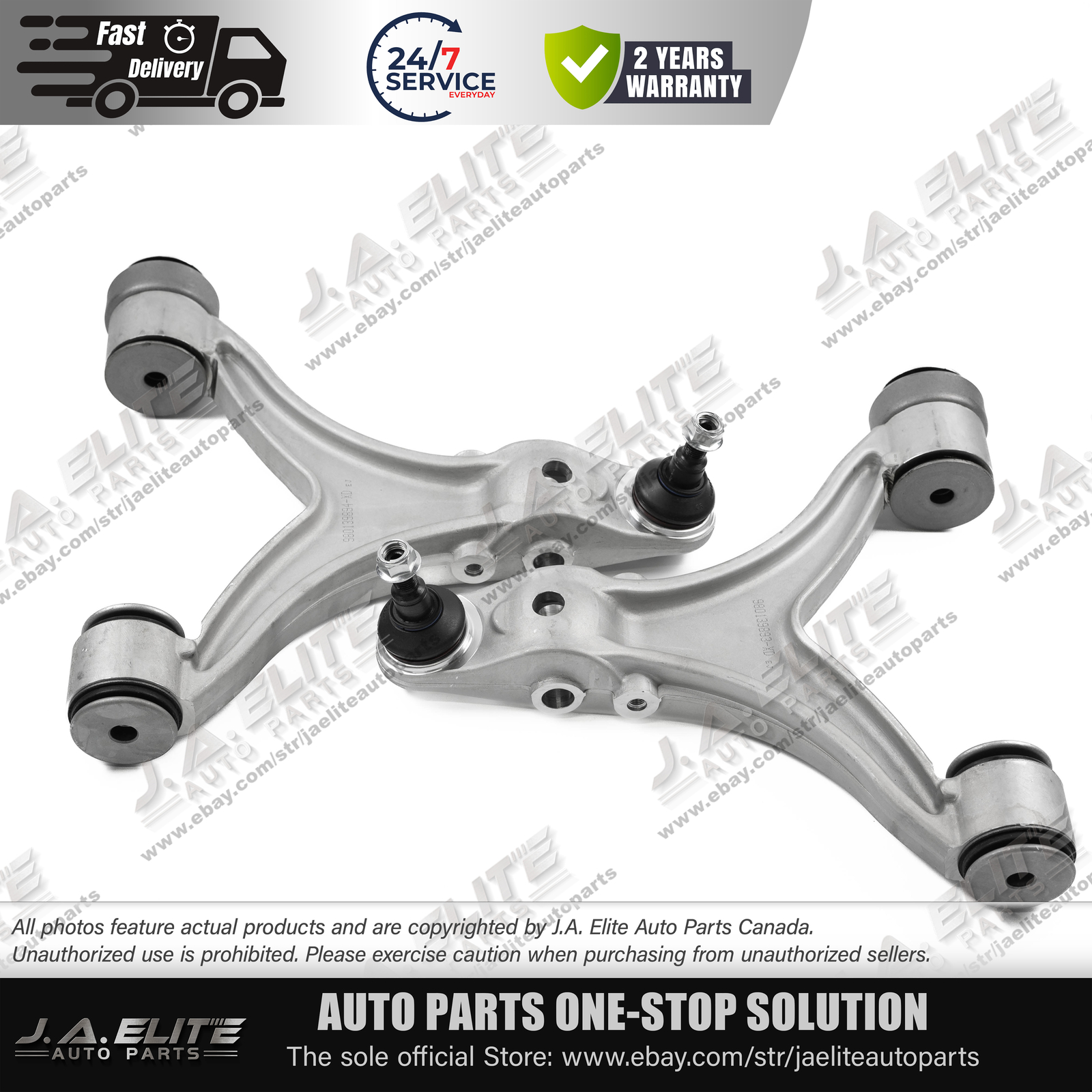 2pcs Lower Left  Right Control Arm for Maserati Quattroporte GT GC