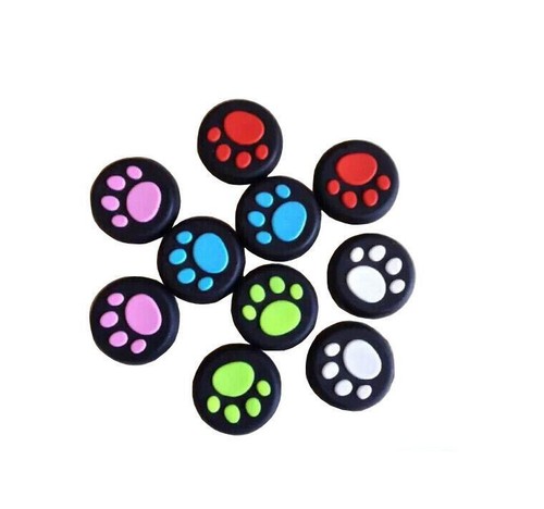 100 x Grip Cap Cover Thumb Stick For PS5 PS4 PS3 Xbox 360 One Cat Paw Claw - Picture 9 of 43