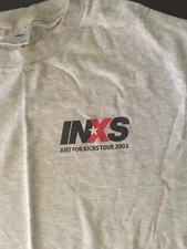 Rare INXS Just For Kicks Tour Shirt 2002