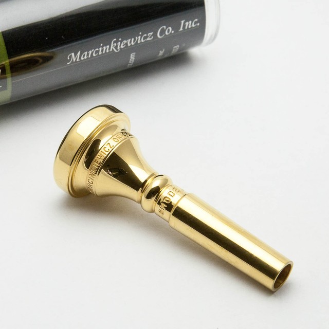 Genuine Marcinkiewicz BS FL 24k Gold Flugelhorn Mouthpiece for sale