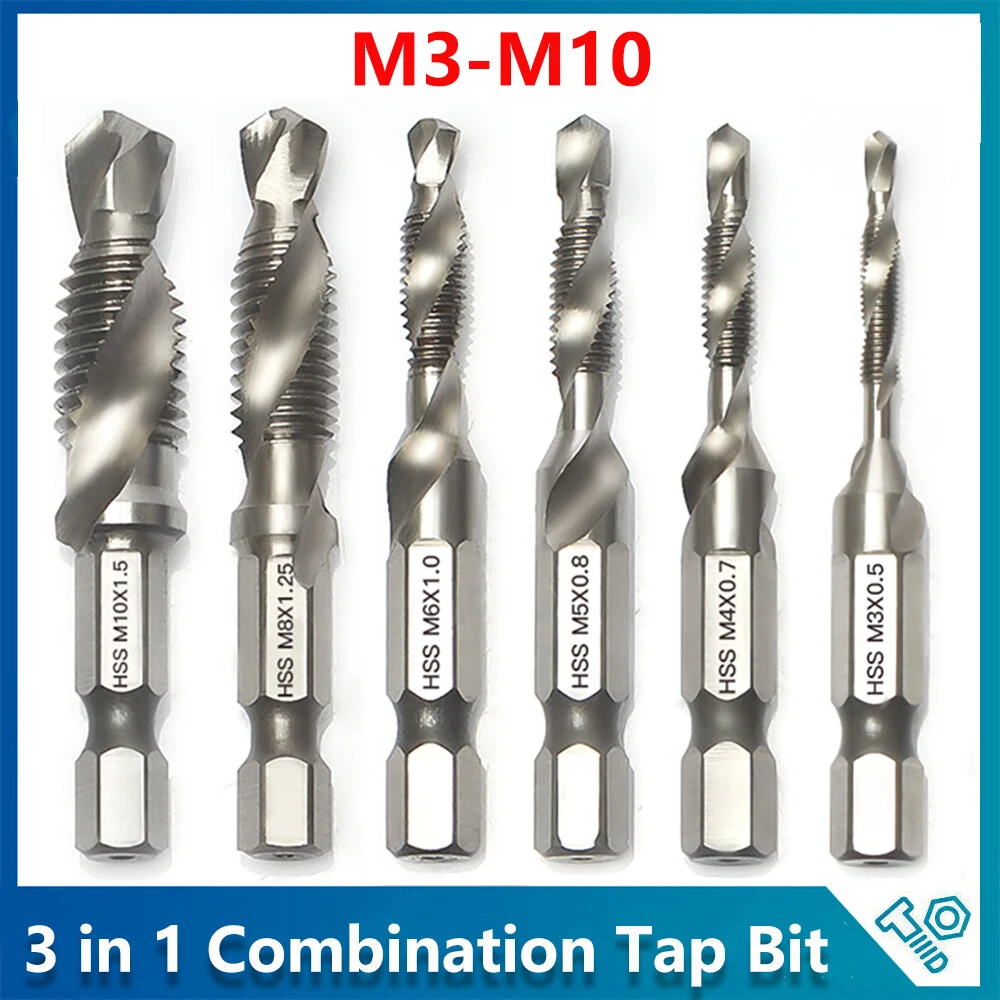 Hex shank tap drill bits deals