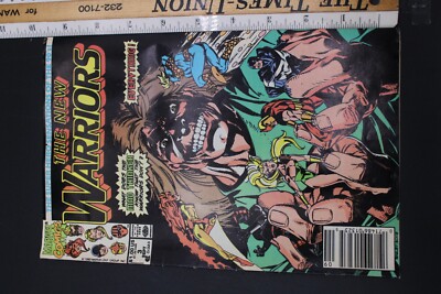 Marvel Comics The New Warriors #3 1990 Comic Book