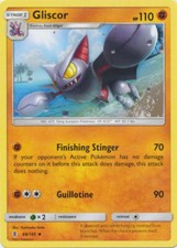 Gliscor - 68/145 - Uncommon - Pokemon Guardians Rising
