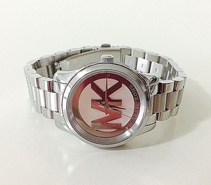 silver mk watch women's
