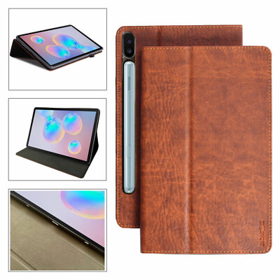 Leder Schutzhülle für Samsung Galaxy Tab S6  SM-T860 / T865  Tablet Tasche Cover