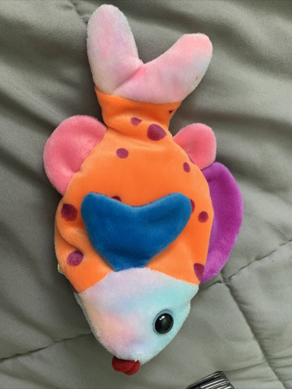 lips the fish beanie baby Rare with errors. near mint!! eBay