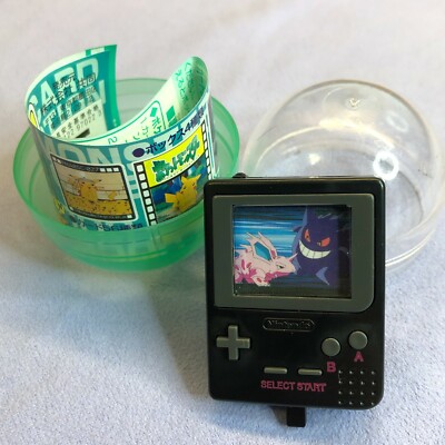 Pokemon Vintage 1996 Japanese Nintendo GB Pocket Card - Black Case