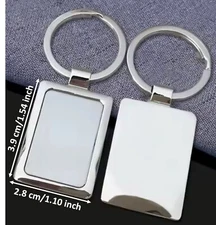 Customized Personalized 1-Sided Laser Engraved Key Chains Free Shipping USA