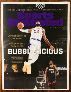 Sports Illustrated Si Los Angeles Lakers 2020 Nba World Champs 8 5 X 11 Print Ebay