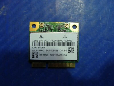 Asus N550JV-DB72T 15.6'' Genuine Wireless WiFi Card AR5B225 AW-NB126H ER*