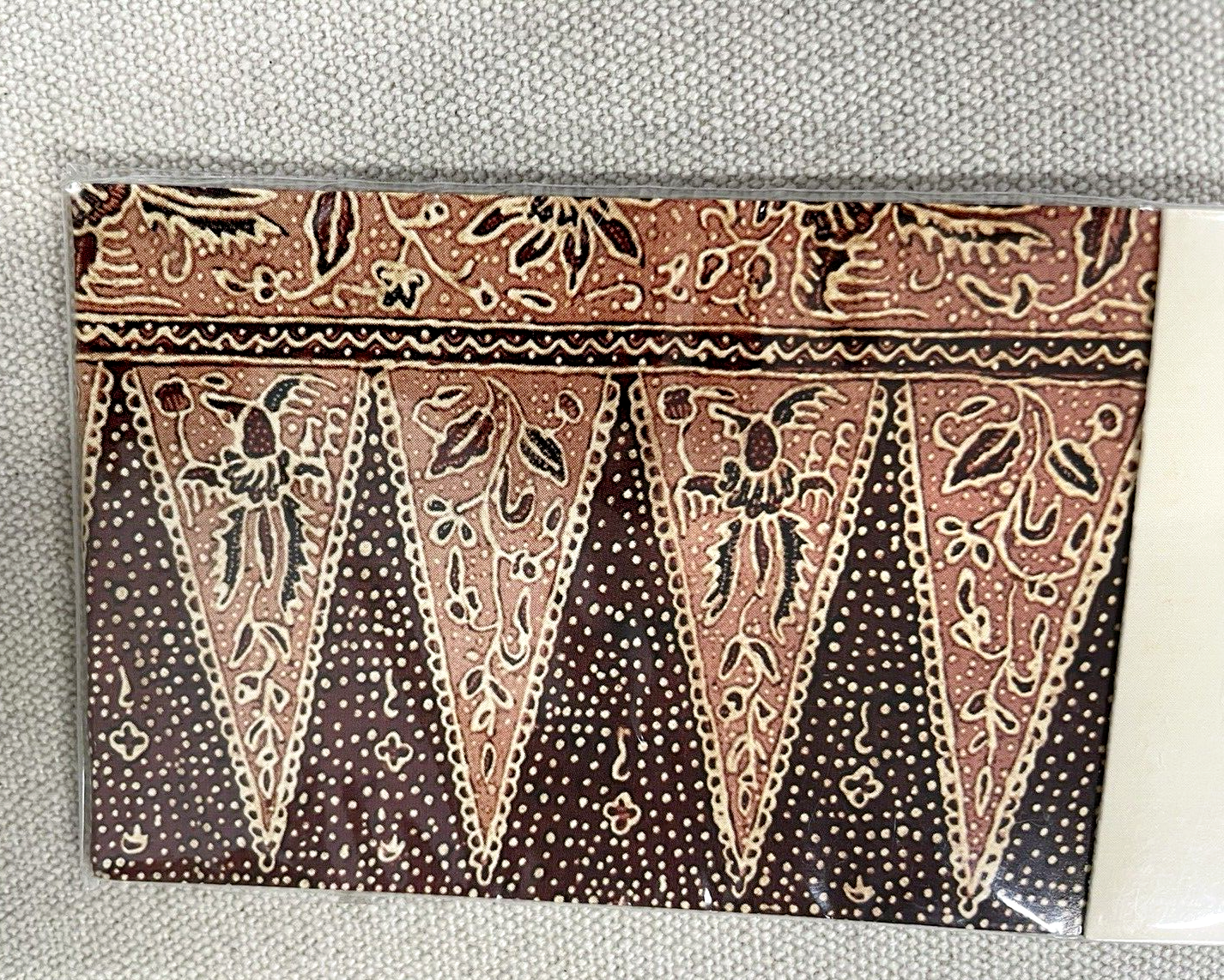 Islamic Arts Museum Batik Notebook – Small Telepuk Design Journal  -image