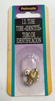 Petmate ID Tube (Identification for your Dog). Attaches to your pet collar