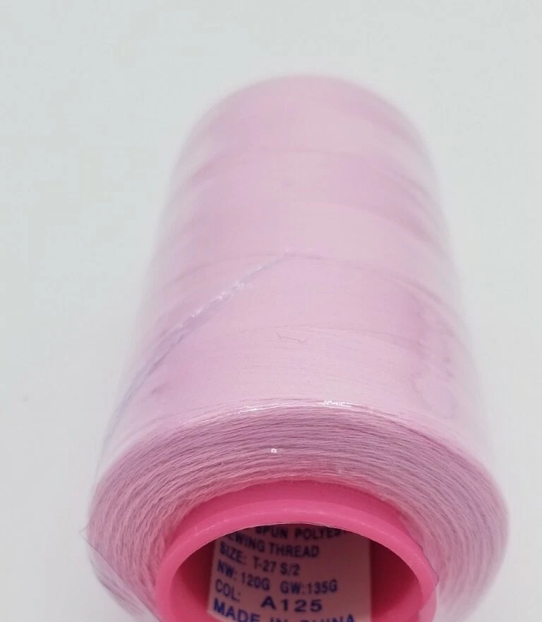 50 hilos de coser grandes ROSA multiusos alta calidad Serger T27 S/2 Foto 4 de 4