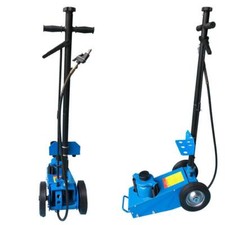 Heavy Duty 22 Ton Air Hydraulic Floor Jack Wheel Lift Auto Equipment Repair Blue