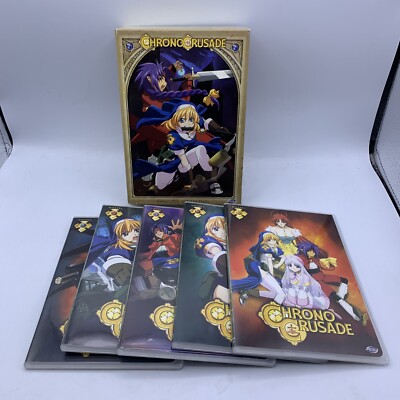 Chrono Crusade - Complete Collection (DVD, 2005, 5-Disc Set)