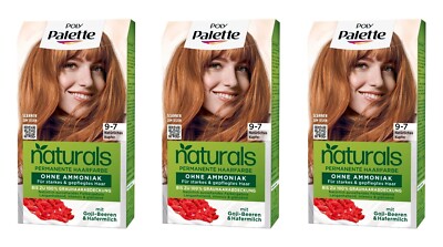 3x Poly Palette naturals 9-7 Natürliches Kupfer EAN4015100744392