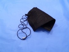 Black NEW Clarinet Cleaning Felt bore Swab cloth,cord for Soprano Bb flat 