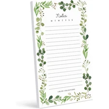 Magnetic Weekly and Daily Planner Notepad for Organizing Appointments Reminders