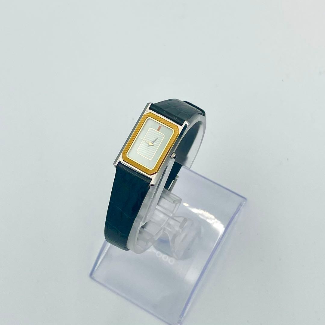 Seiko 6730 5100 Credor Watch 14K Gold Quartz Square G… - Gem