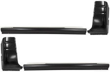 1994-2001 Dodge Ram Slip-on Outer Rocker Panel Cab Corner 4 Piece 2 Dr Std Cab