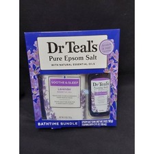 DR Teal's Soothe  Sleep Soak Set with Lavender with natural Essential Oils New