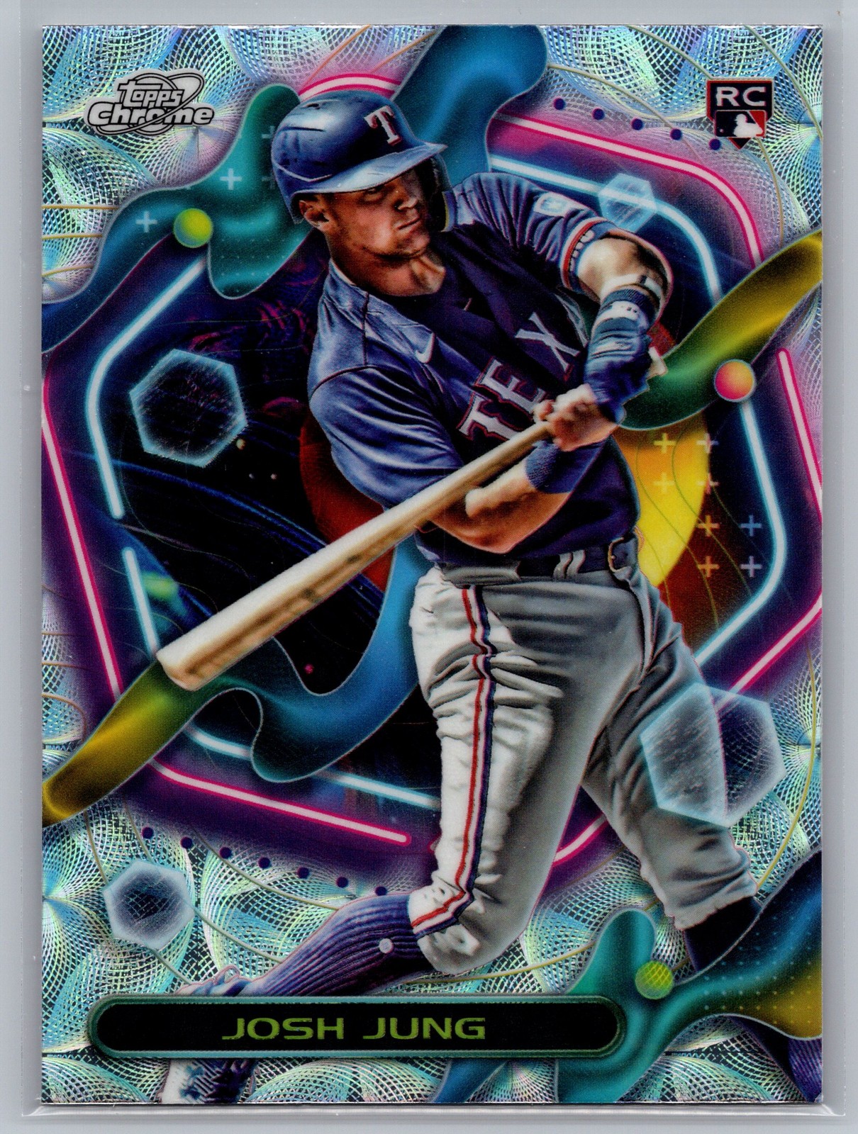 2023 Topps Chrome Cosmic #95 Josh Jung Nucleus Refractor
