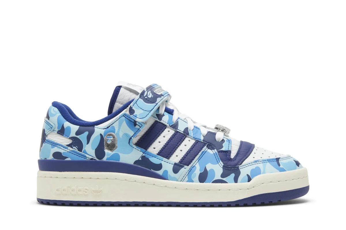 adidas BAPE x Forum 84 Low 30th Anniversary - Blue for Sale
