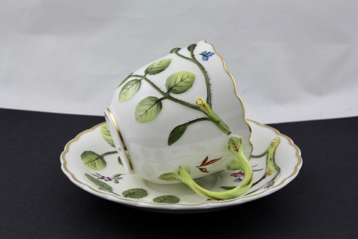 ROYAL WORCESTER BLIND EARL CUP & SAUCER SET - MINT | eBay