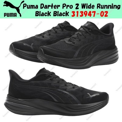 Puma Darter Pro 2 Wide Running Black Schwarz 313947-02 Herren Gr.
