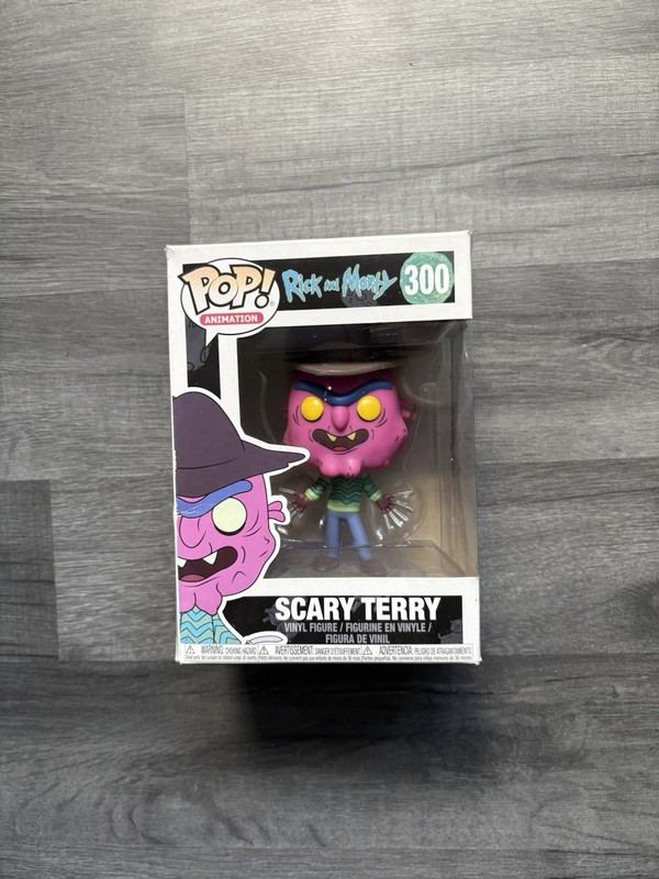Funko Pop! Animation: Scary Terry #300 Vinyl Figure Rick and Morty Collectible