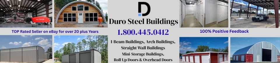 NUEVO Kit de construcción de acero Duro SPAN A 30x40x16 garaje de metal hágalo usted mismo hogar extremos abiertos Foto 3 de 4