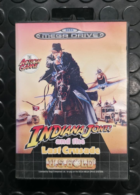 sega megadrive indiana jones and the last crusade