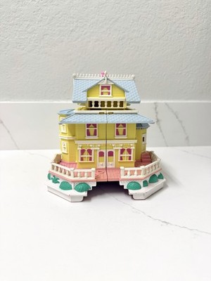 Vintage 90s Bluebird Toys 1995 Polly Pocket Pop-Up Party Play House Clubhouse