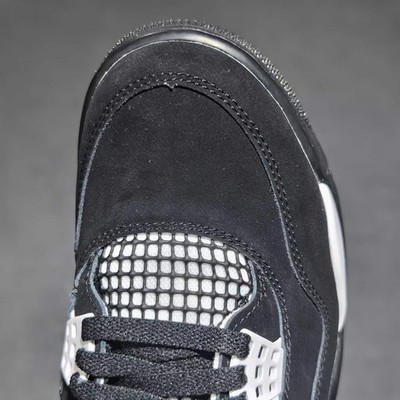 Size 10 - Air Jordan 4 Retro White Thunder for sale online | eBay