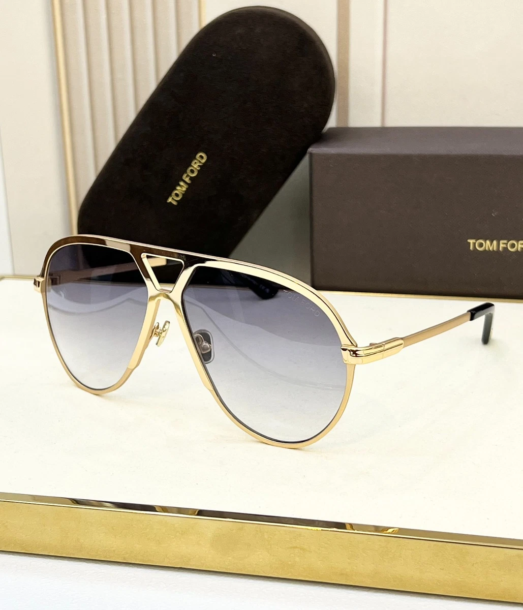 Tom Ford Gold Aviator Sunglasses for Men for sale | eBay