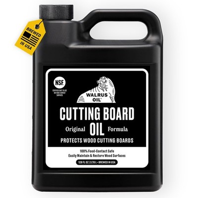 WALRUS OIL - Cutting Board Oil and Wood Butcher Block Oil, 128 oz / 1 gallon...