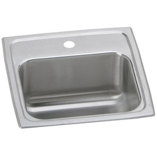 Elkay BCR151 Celebrity Stainless Steel 15" 1-Hole Single Bowl Drop-in Bar Sink