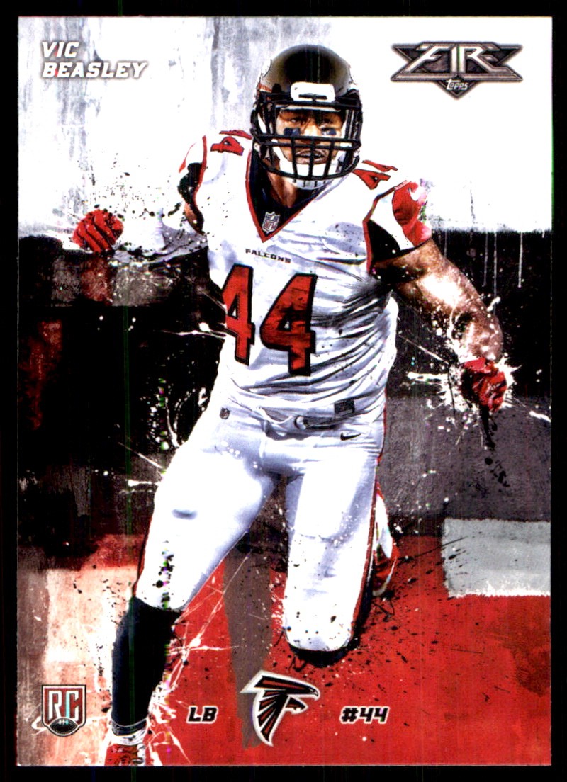 Vic Beasley Topps Fire Rookies #15 Base