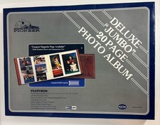 NEW IN BOX Pioneer Deluxe Jumbo 24 Page Magnetic Photo Album