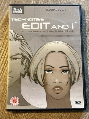 Technotise Edit & I DVD Rare Animated Film Sci Fi Cult Animation Cyberpunk