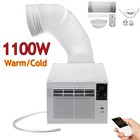 1100W Portable Cooler Air Conditioning Unit Cool Warm Dehumidify With Remote