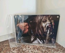 Zombie Alice Biting Thumb Metal Sign Novelty License Plate Plaque 4x6...