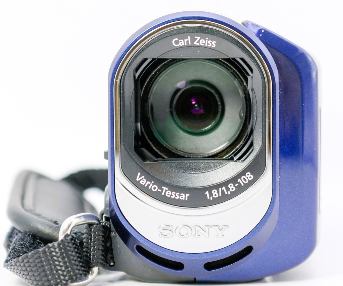 Sony Handycam DCR-SX41 Blue Camcorder 8GB – Carl Zeiss 60x Zoom