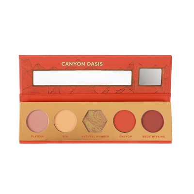 Profusion Cosmetics 5 Shade Eyeshadow Palette - Canyon Oasis