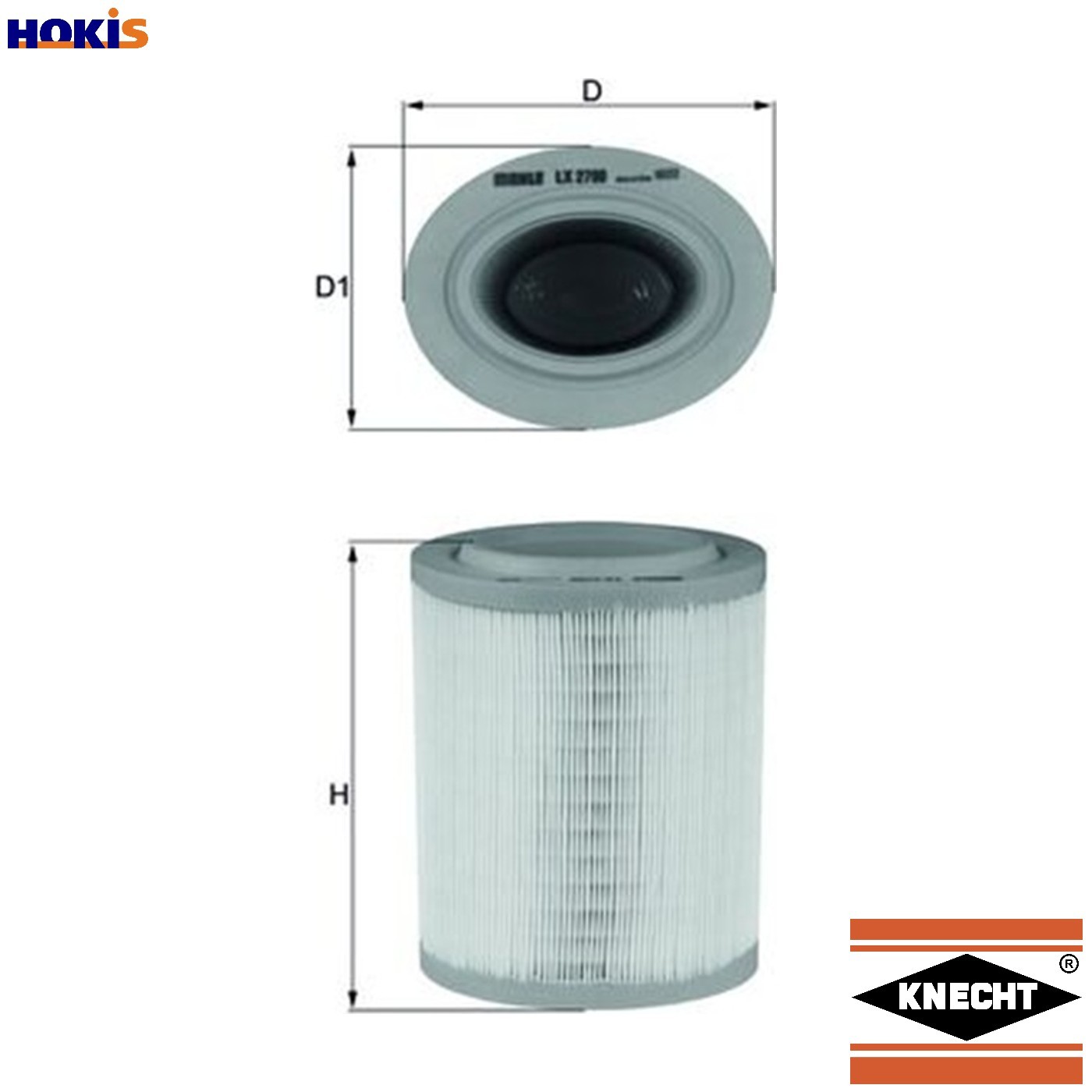 MAHLE LX 2790 - Air Filter Car - Engine - Image 34