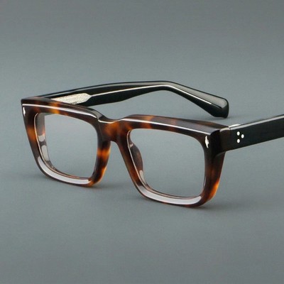 Fashion Reading Glasses Mens Womens Unisex Readers Thick Acetate Retro Frames