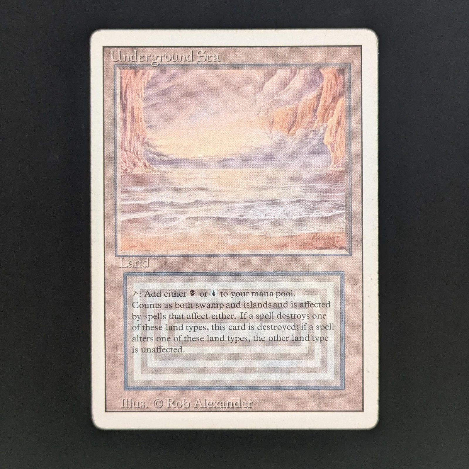 MTG \\>> Underground Sea (PL) <<// Revised - 341 Trading - Magic