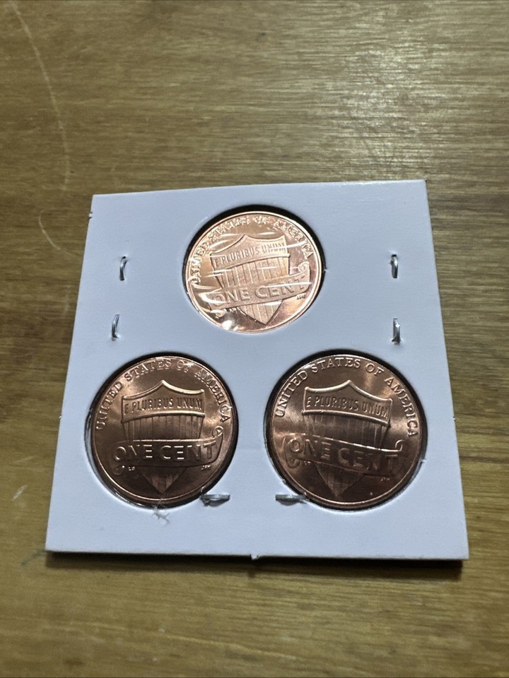 2025-PDS Lincoln Shield Cent - BU P&D With (DCAM) PROOF S - RED BU - IN STOCK - Foto 5