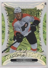 2021-22 Upper Deck Ovation World Premiere Lime 22/99 Wade Allison #WP-46 0pc7