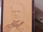 Civil War General William Tecumseh Sherman 1880's cabinet photograph